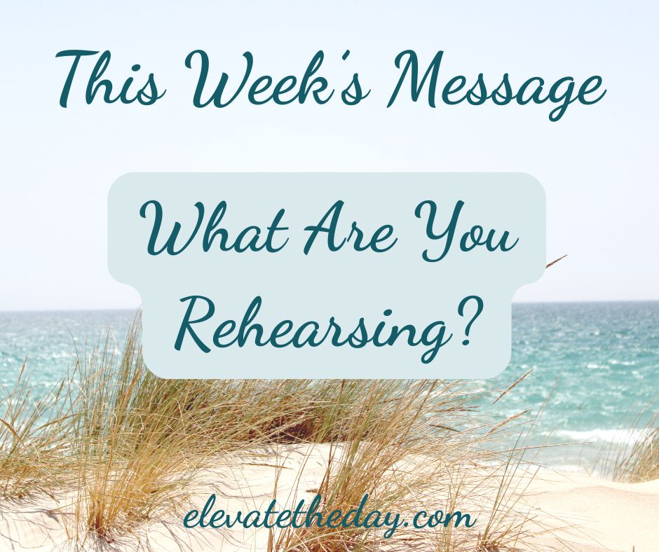 Today’s post, “What Are You Rehearsing?”, dives into the power of our words, renewing our minds with God’s truth, and choosing to rehearse the win, not the wound. Read now and be encouraged: elevatetheday.com/?p=8579