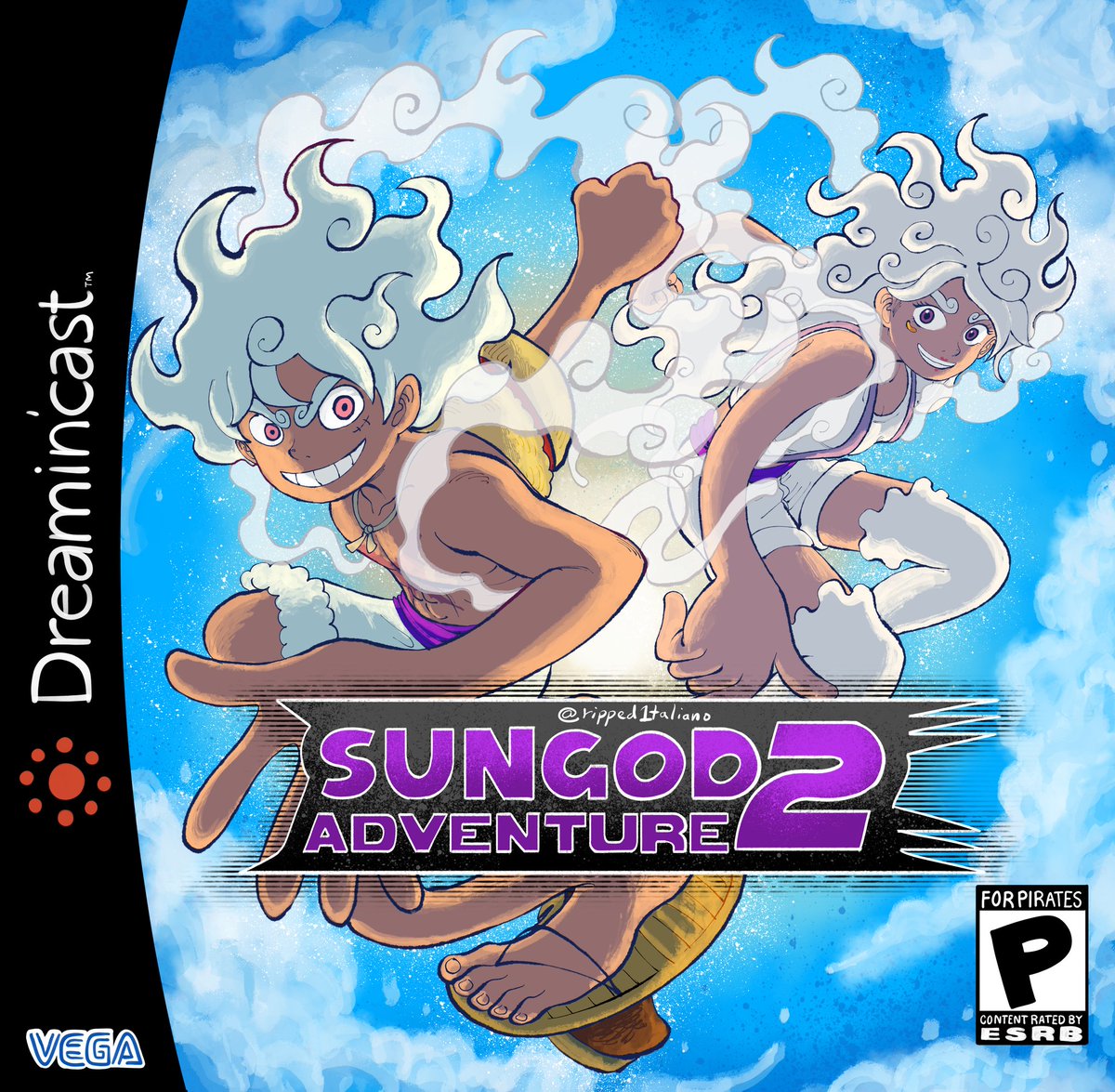 ripped1taliano's tweet image. ☀️² #onepiece