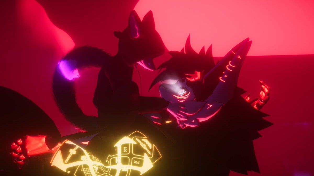 Ngl Pookie got me into the cyberpunk vibe. Pics by <a href="/Cerberus_vrc_AD/">Cerberus</a>