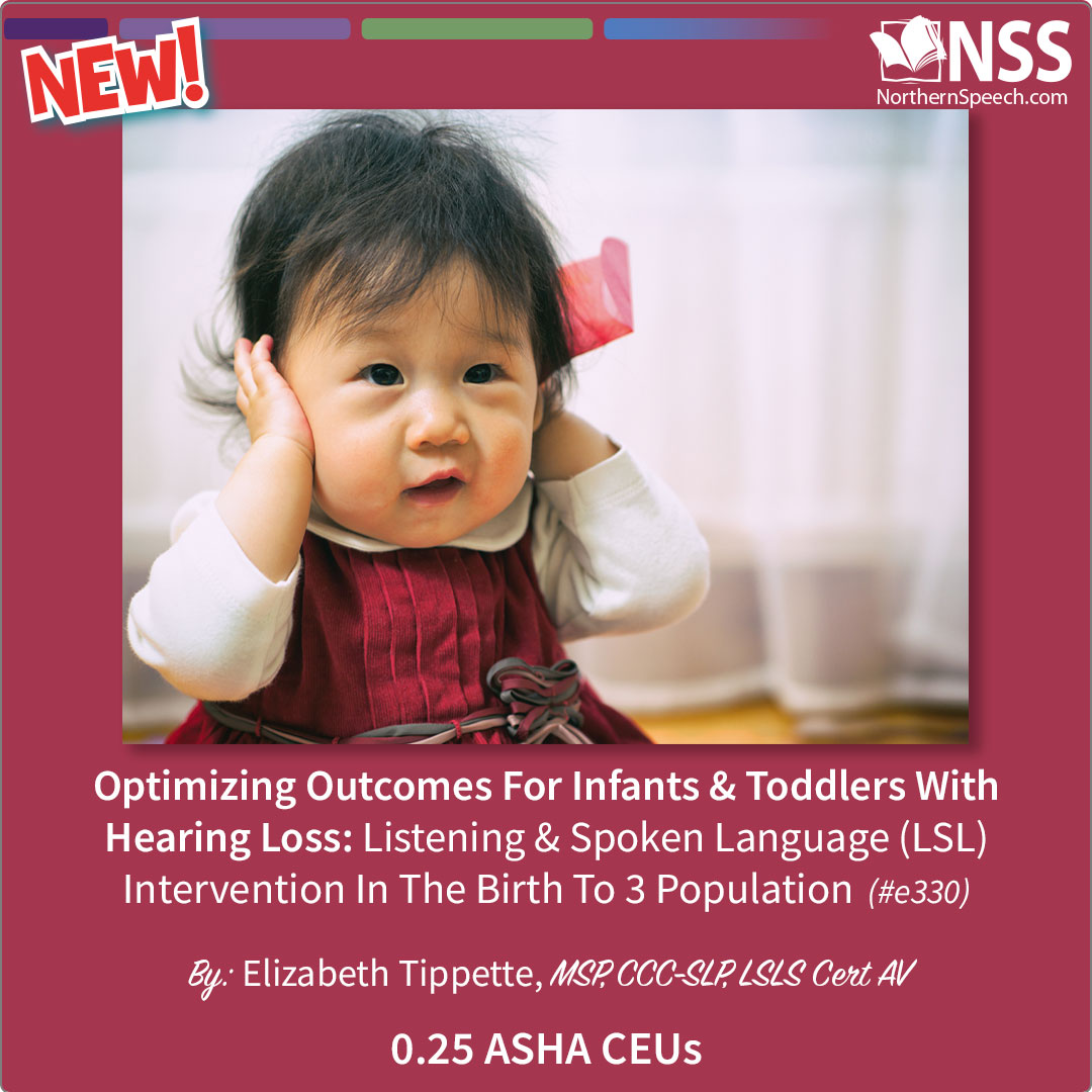NorthernSpeech's tweet image. 🎉3 New Courses🎉
💻Optimizing Outcomes For Infants &amp;amp; Toddlers With Hearing Loss⏩ NorthernSpeech.com/r/e/e330
💻Excessive Screen Time⏩ NorthernSpeech.com/r/e/e337
💻Eval &amp;amp; Treatment Of APD⏩ NorthernSpeech.com/r/e/e339
#SpeechTherapy #LanguageDevelopment #LiteracyMatters #ScreenTime #SLP