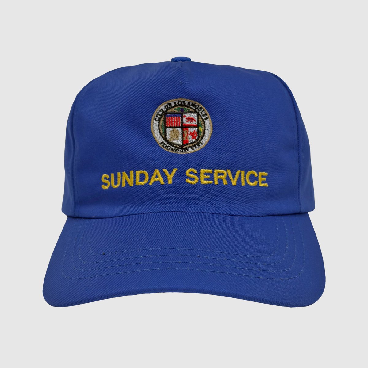 parisaintshop's tweet photo. Jesus Is King Hats In Blue Colorways. (2019) https://t.co/jcnlABK4qt