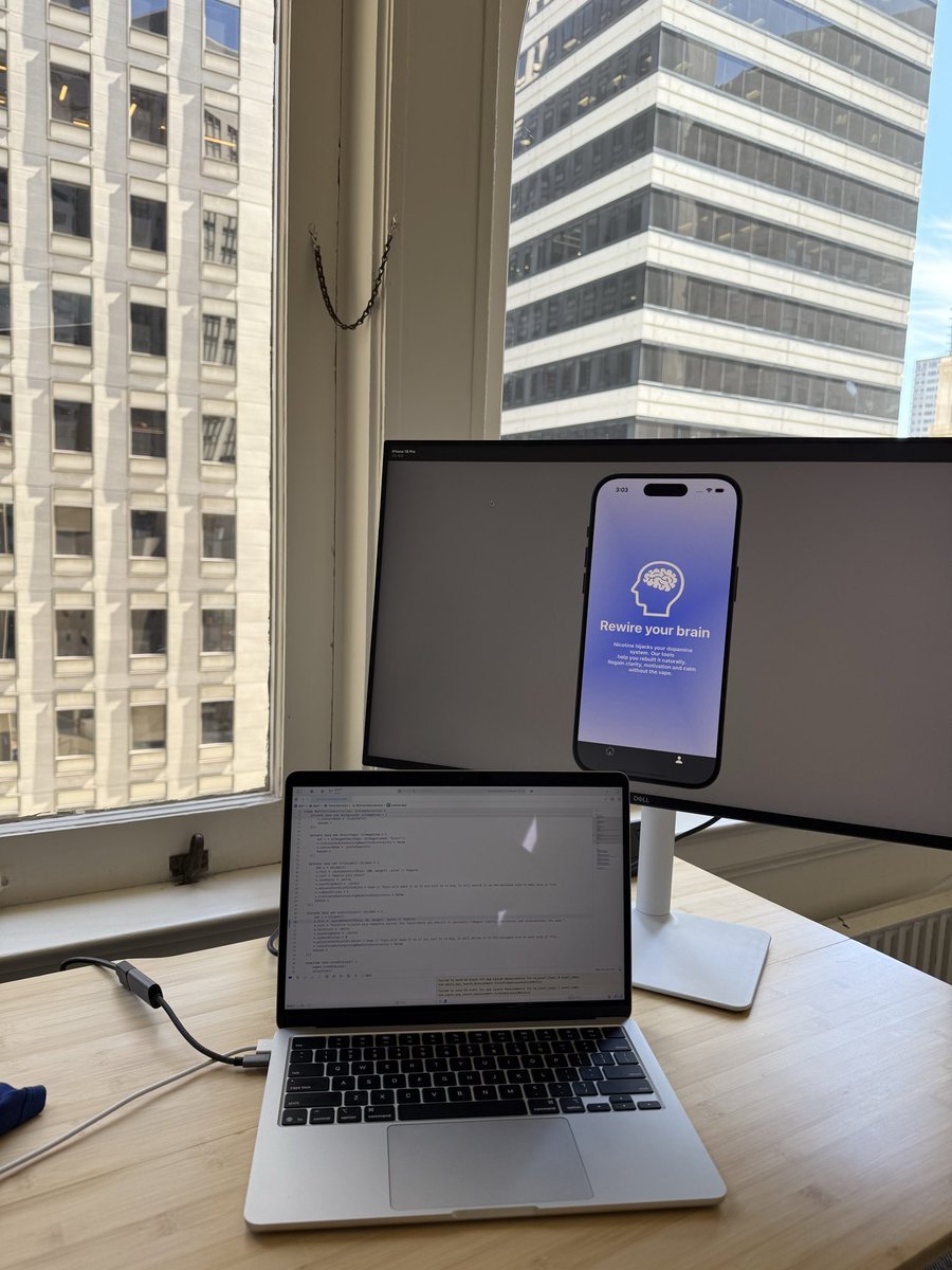 SofiaMarin5555's tweet image. 4 months ago…

i started coding for the first time. 

now im preparing to launch my very first app in the App Store. 

out December 11th. 

[Picture below: the very first thing I’ve coded in my life lol]