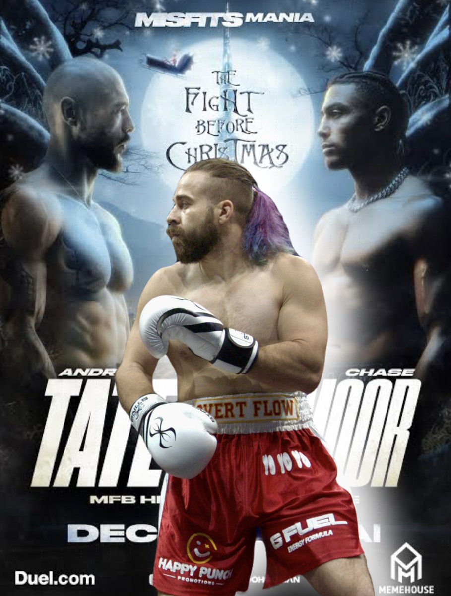 overtflow's tweet image. ANNOUNCEMENT 📢 I’m fighting on MISFITS MANIA: TATE vs DEMOOR ‼️ OVERT RETURNS 🥊 MISFITS MMA 👊🏽