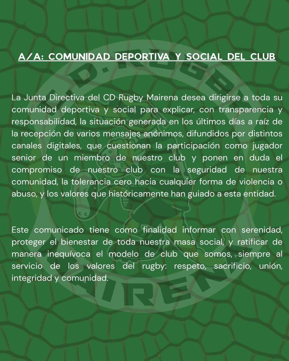 CD Rugby Mairena UAS tweet media