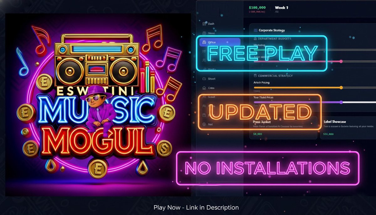 🎶 Your career. Your empire. Your rules

Music Mogul V2 …ogul-ai-502170348308.us-west1.run.app