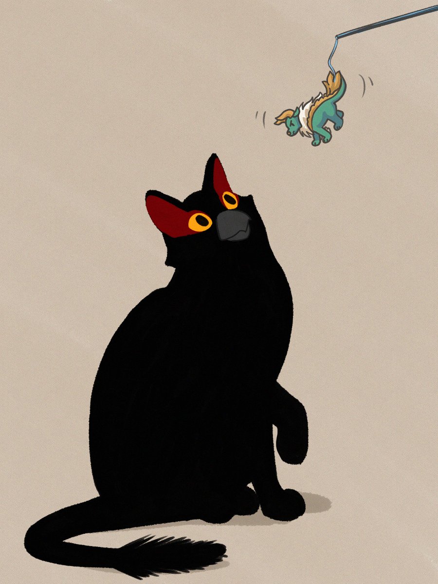 MissMiisu's tweet image. My gouga is just a baby nargacuga &amp;lt;3