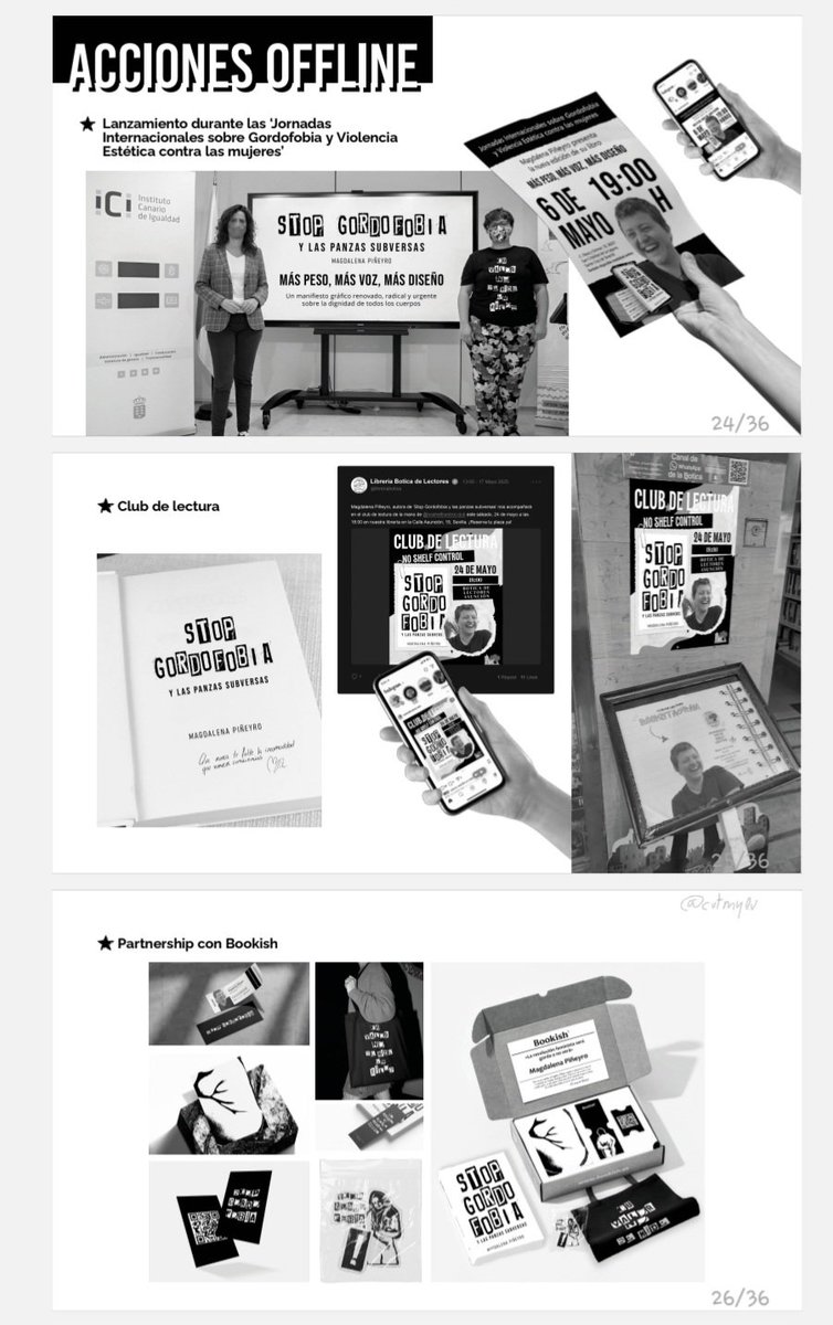 30 de noviembre. Día Internacional de la lucha contra los TCA. Aunque nunca m cansaré de abogar x ello cada día de mi vida hasta que deje de respirar ❤️‍🩹

Comparto un pedacito de mi TFG, una remaquetación y rediseño del libro de la increíble Magda Piñeyro y su campaña d marketing