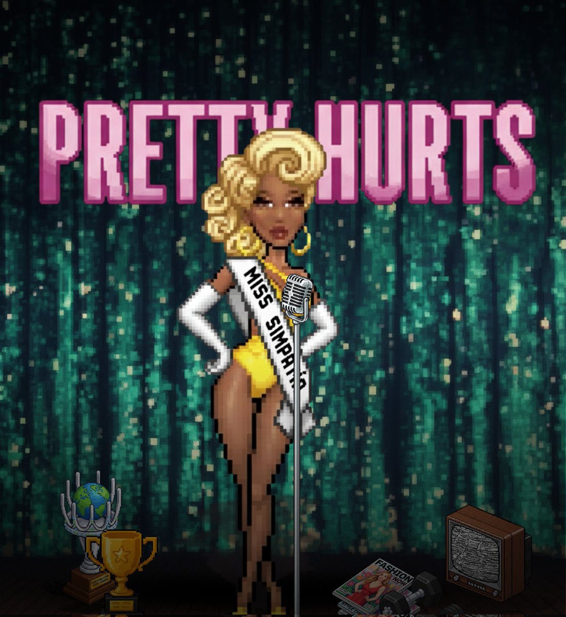 Ya esta disponible mi nuevo single #PrettyHurts, estoy muy emocionada y agradecida con esta nueva era mia en el mundo musical, vayan a darle stream😘 link: vimeo.com/1141853125?fe=…

<a href="/EsPatronsita/">Patronsita Lorenz</a> <a href="/EsPrestigiosa/">𝔅𝔩𝔞𝔠𝔨 𝔅𝔞𝔯𝔟𝔦𝔢</a> <a href="/MissHabboU/">Miss Habbo Universe</a>