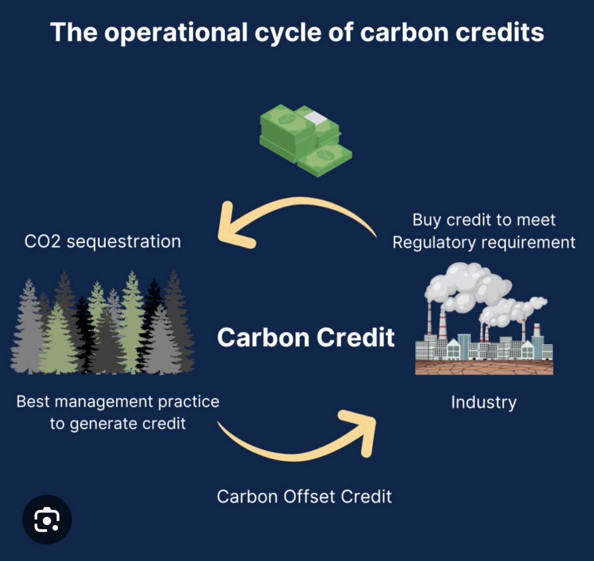 shahidworldwide's tweet image. Carbon credits fuel a full-circle solution 🌍
Industries buy credits. Eco-projects remove CO₂.
A complete sustainability loop, soon fully on-chain with GREEN MEME COIN(GMC)♻️✨

CA: 0x70bfbBc660E73551FAb37587Dc4db223d50DB0b0
Buy: tinyurl.com/GREEN-GMC