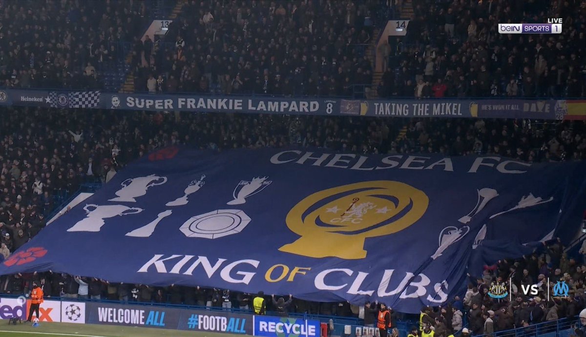 Adaugetso10's tweet photo. Arsenal players were affected by the European trophies shown by Chelsea fans before the start of the match 
PGMOL are expected to take a legal action about Chelsea. https://t.co/BSrhAKfLND