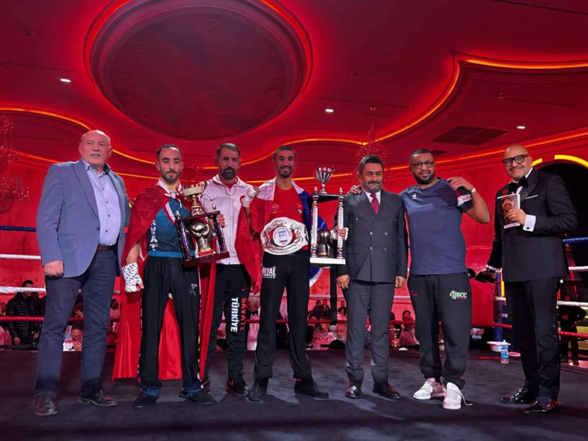 savatetr's tweet photo. savate Combat Dünya şampiyonasında 5 Sporcumuz Final oynadı 56 Kg FeyzaNur Azizoglu 60 Kg Cem Yurtsever 75 Kg Y Emre Batman 80 Kg Muhammet Yasir Polat 85Kg Eyüp Taşdemir Dünya 2. olmuşlardır. @OA_BAK @tgosbfed @SporHizmetleri @FISavate @firattasolar @FatihUysal @hamzayerlikaya https://t.co/QhMwQf8bIk