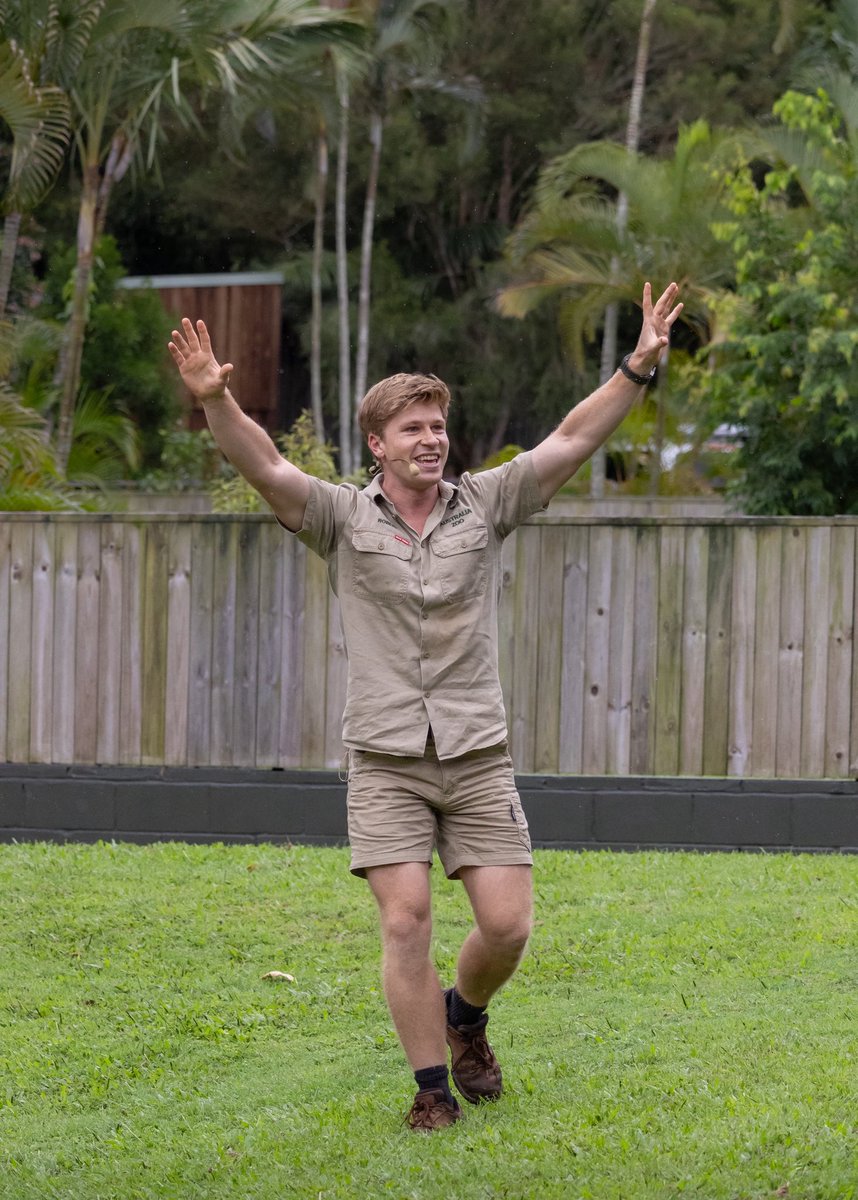 AustraliaZoo's tweet photo. Crikey he’s 22!🎉 Sending all our birthday wishes to @RobertIrwin on his special day. He achieved so much at 21, we cannot wait to see what’s in store for him this next year🐊 https://t.co/upUdAEWFfv