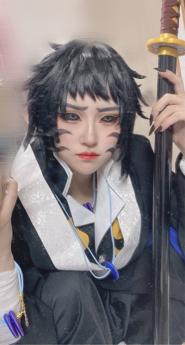 potopotoabc's tweet photo. ⚠️コスプレ

🍑👹！！
早起きしちゃったので練習した！ https://t.co/ExqBWebLZa