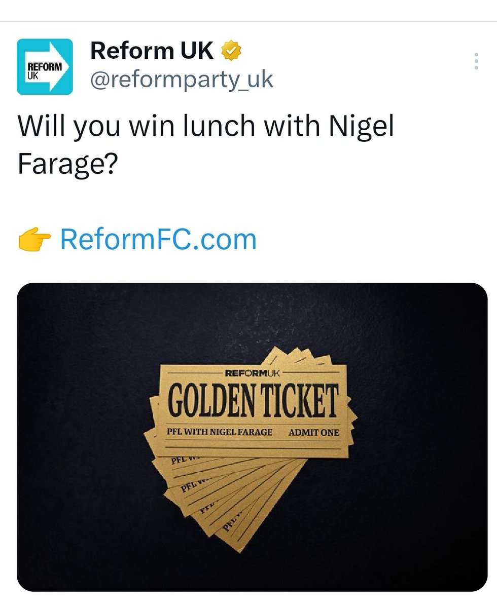 Parody Nigel Farage tweet media