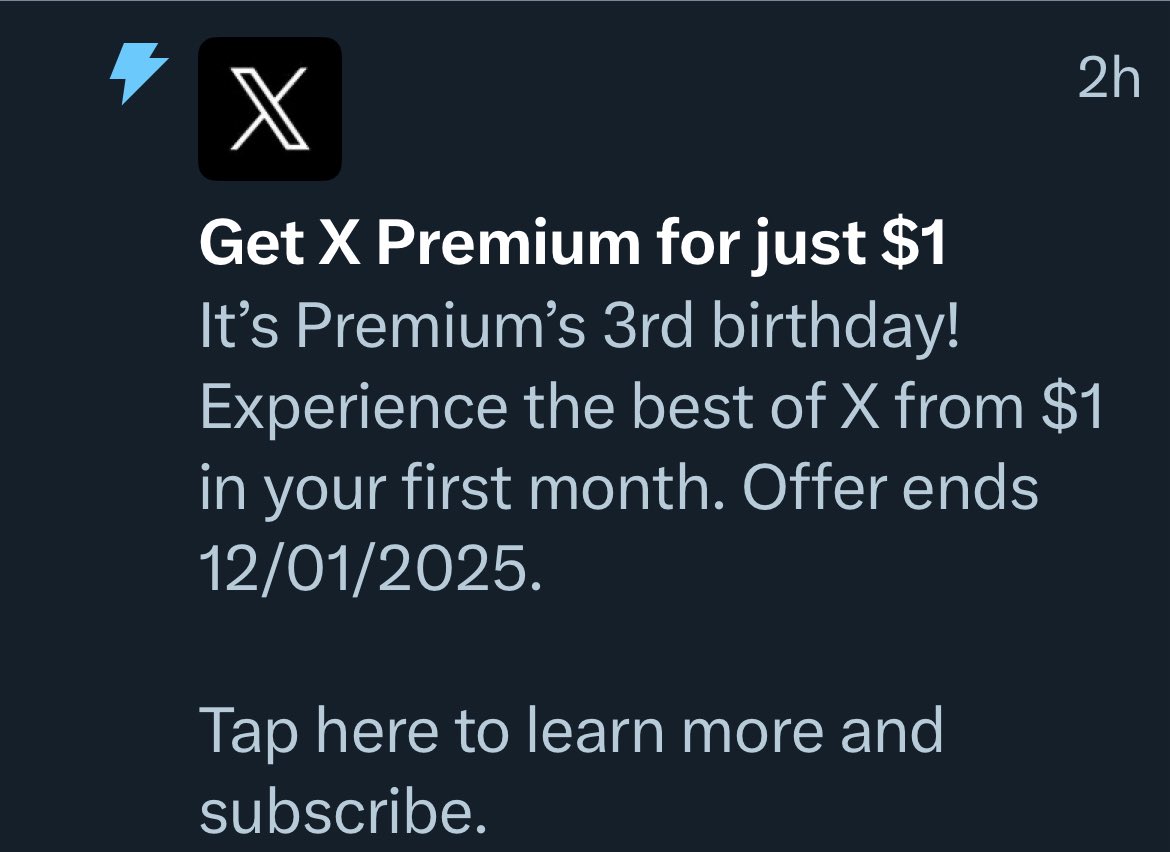 how to get this out of my notifications forEVER