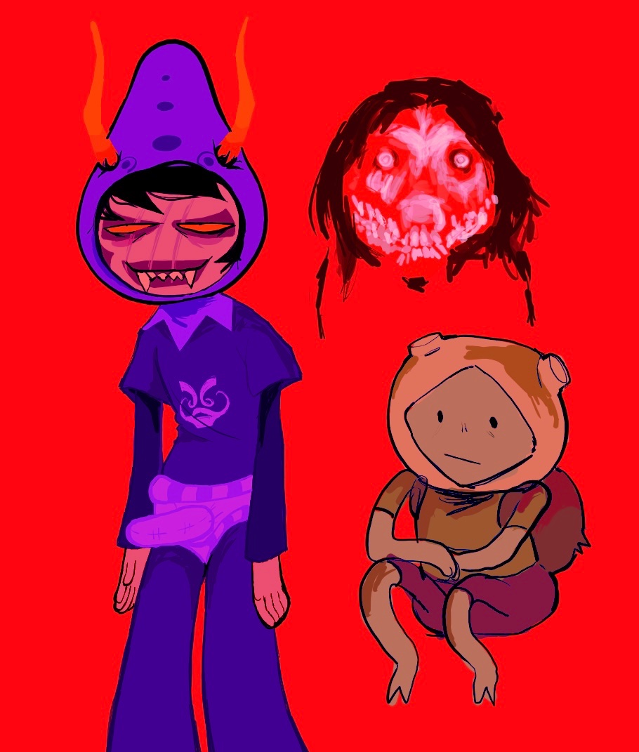 i slowly became angry when i drew this