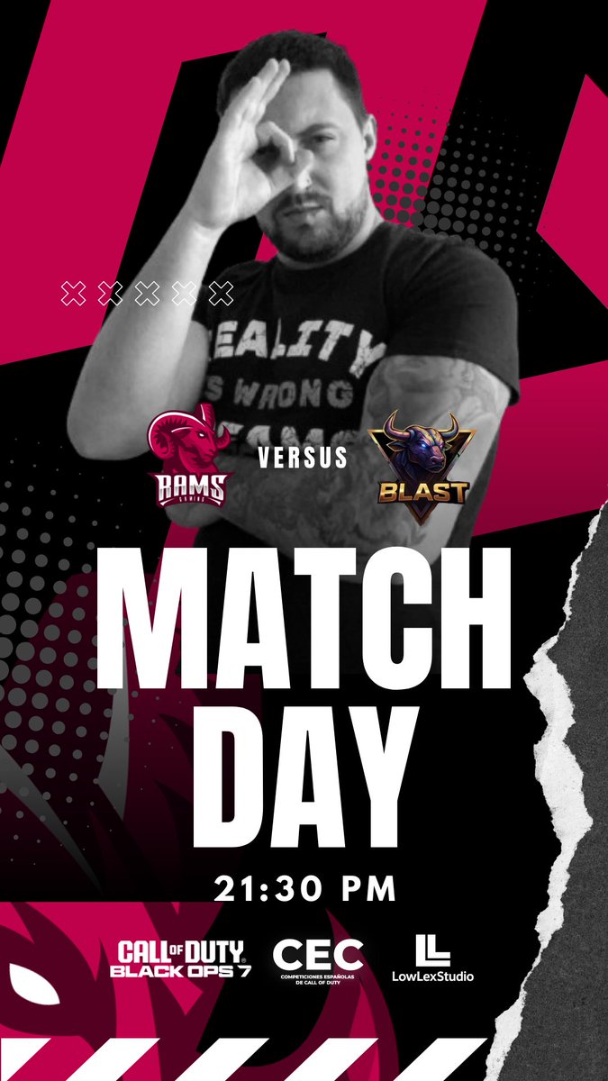 ¡2º del Día!  
RamsGaming vs <a href="/TeamBlast952/">TEAM BLAST</a> 

POV: twitch.tv/daniidiez