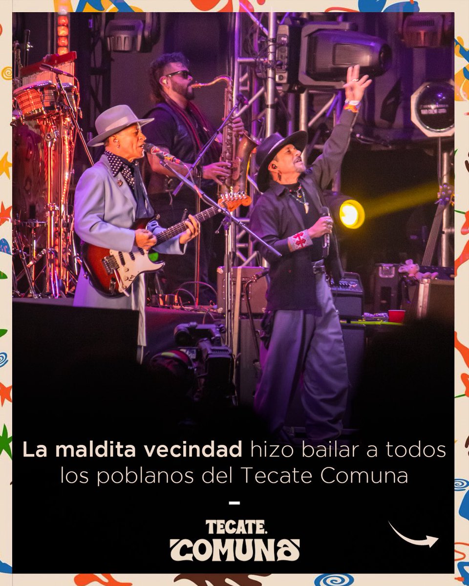 todoindierock's tweet image. La agrupación icónica @malditavecindad estuvo presente en el #TecateComuna 2025

📸 x @eddysseomx 
🖊️ @apodacabooking | @apodacagroup | @tecatecomuna | @ocesa_total | @eticket 

#TodoIndieRock