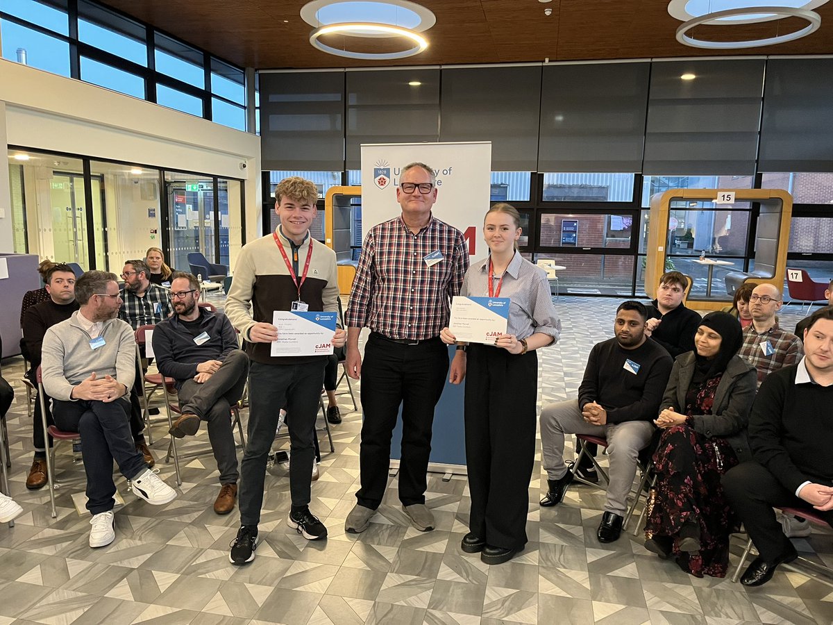 It was our annual cJam event on Friday - here’s some of the lucky students who won placements ⬇️⬇️
