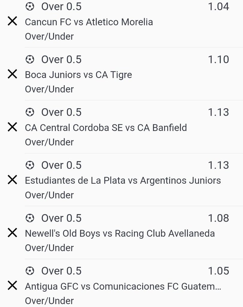 Over 0.5 goal On sporty to Win 125M ready🍀

Code is Ready Who is Ready??
If you have  N100 to play tap ❤️ like 👍 now 
Just say boom and retweet