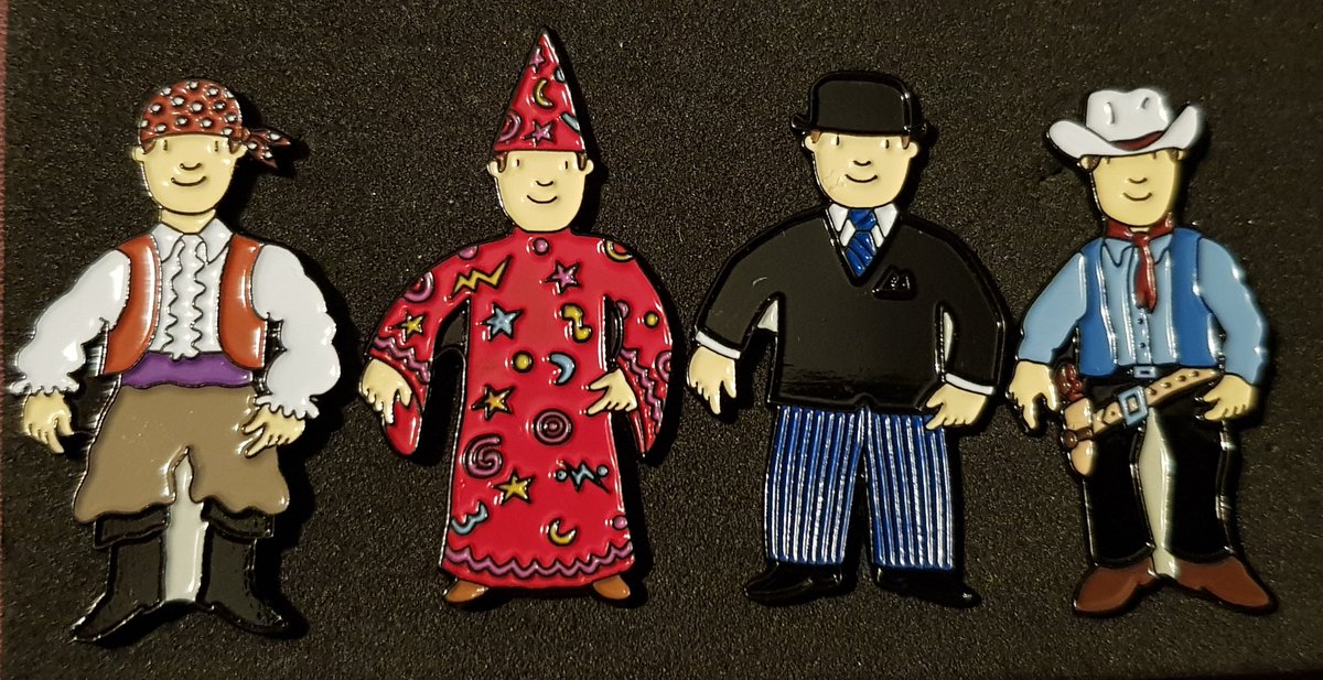 thebowlerhatman's tweet image. Would you like an early Christmas present?
Would you like these pin badges?
All you have to do is RT this tweet &amp;amp; I will select a winner one week from today.
Good Luck.