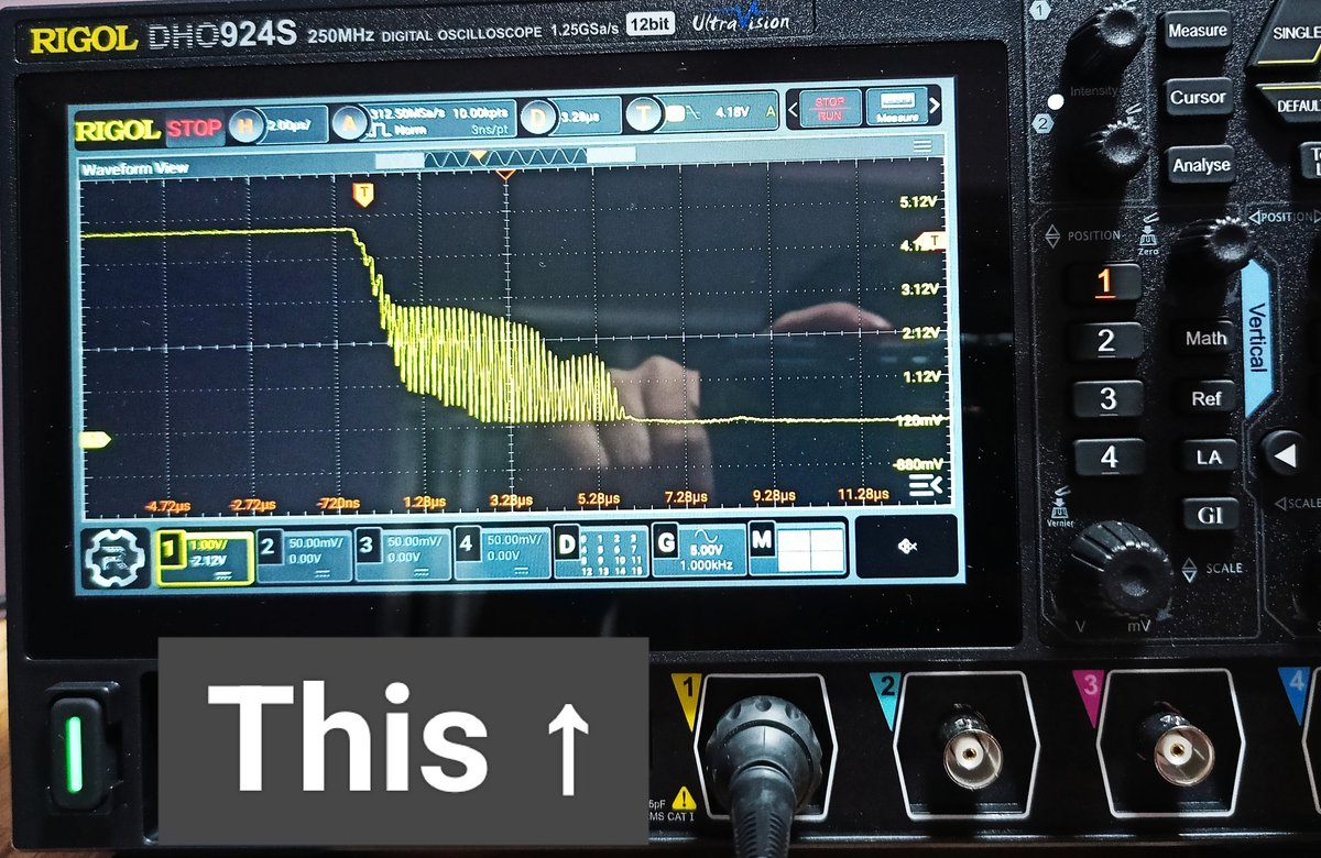 BitsFlareDev's tweet image. It’s crazy how adjusting the potentiometer on this IR sensor slightly cleans up the output. Now it won’t even need a debounce function.