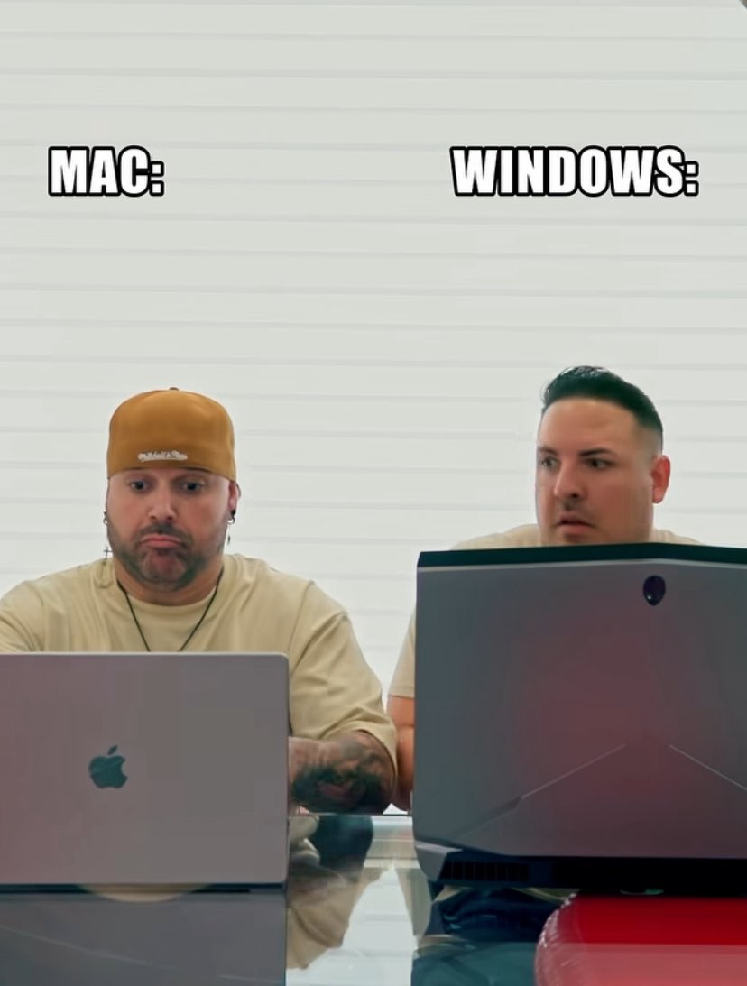Code_Engr's tweet image. MacBook or Windows