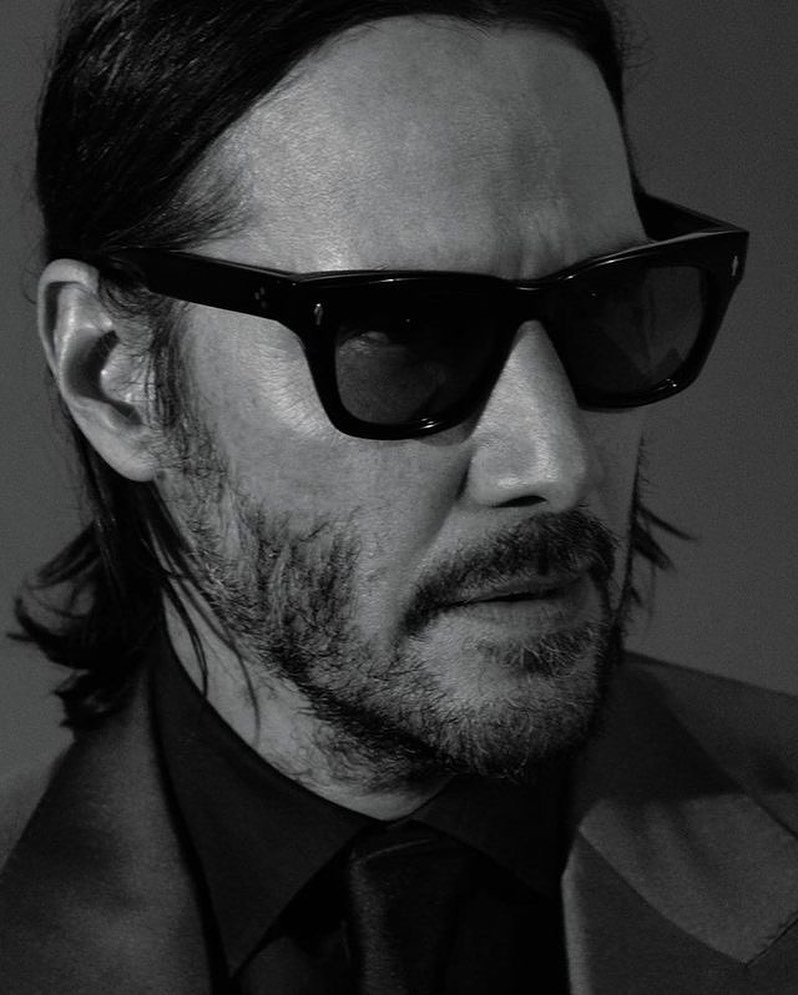 Keanu Reeves for SAINT LAURENT, 2019