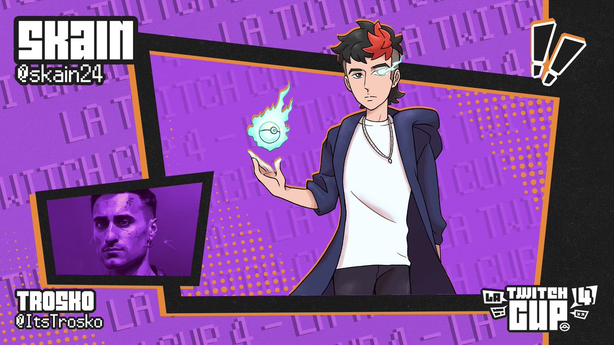 ¡Presentamos el TEAM #15 de #LaTwitchCup4!

🕹️ - <a href="/skain24/">skain</a> 
👤 - <a href="/ItsTrosko/">Trosko</a>