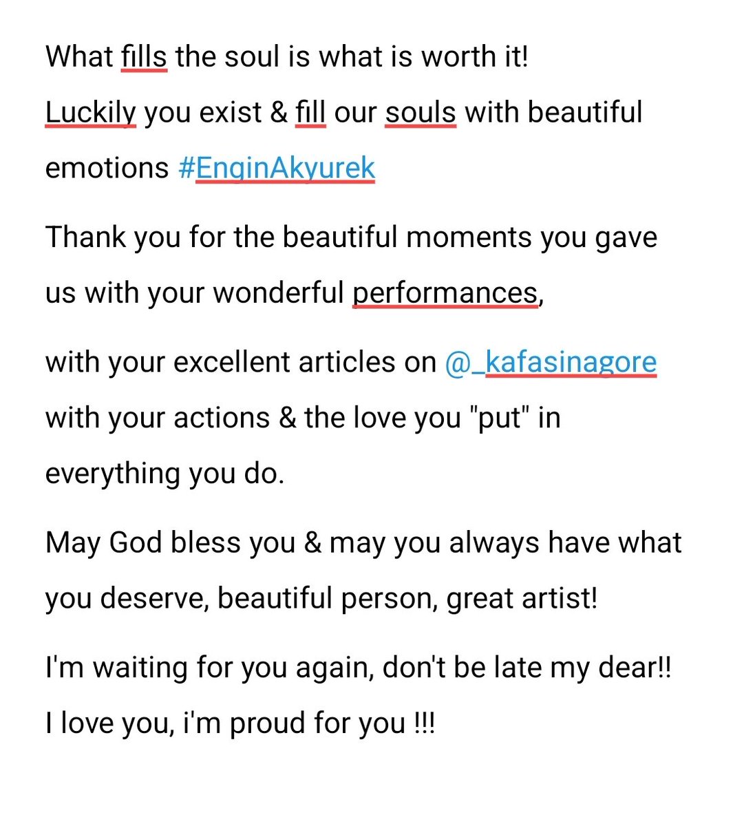 Always with you 
Engin Akyürek in Our Heart

ÖmerKalbimizde EnginAkyürek

#EnginAkyürek   #ÖmerBereketoğlu  #BereketliTopraklar