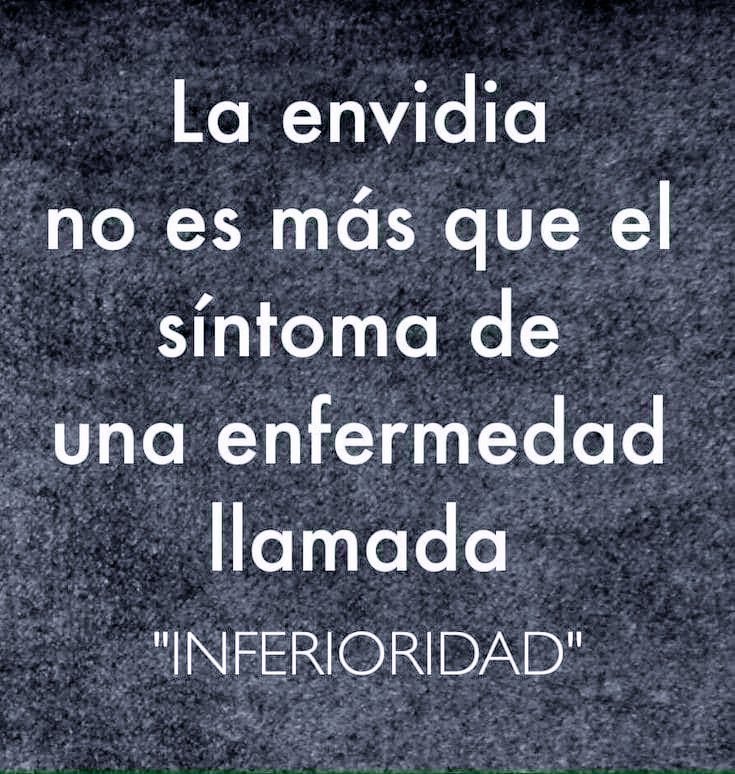 tulioagomez's tweet photo. “La persona envidiosa termina odiando a quien envidia, porque la envidia no es más que admiración mezclada con odio.” https://t.co/P0oQhNtX6A