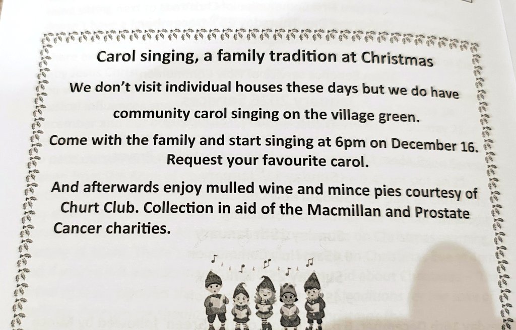 ChurtLife's tweet photo. Dates for the Churt Diary!

Christmas Carols 🎄🎄🎄 

1800 on the green on 16 December 2025. https://t.co/lObi8Kp4dA