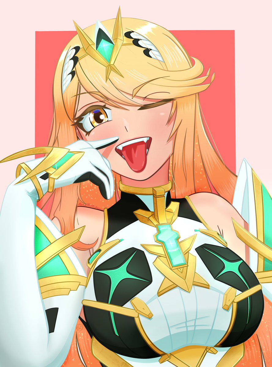 HanaToHikari_'s tweet image. Mythra alt in case I don’t make it tomorrow #Xenoblade2_fes25