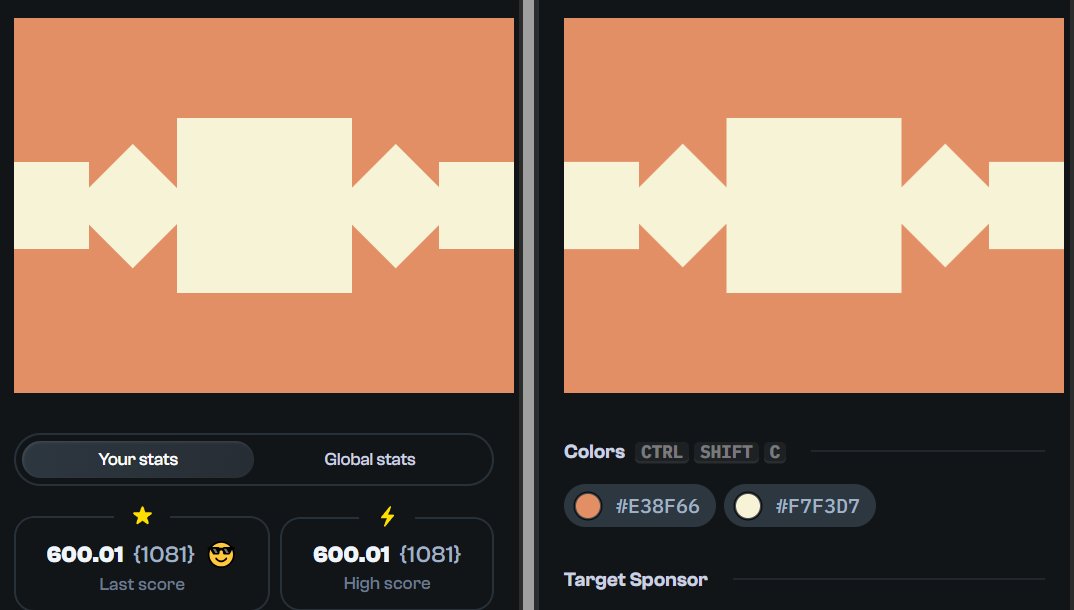 jluiso315's tweet image. Day 16 of #CSSBattleDaily