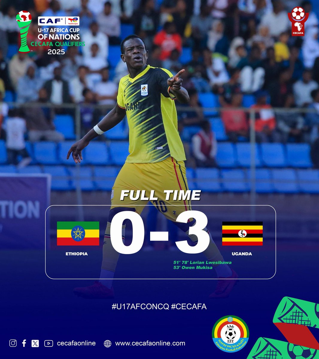 CliveKyazze's tweet image. The Cubs have made to the 2026 U17 AFCON finals after qualifying for the finals of CECAFA Regional Qualifiers

At the AFCON, the Cubs will be trying to make it to back to back #U17WC final in Qatar in 2026 

#CKSports