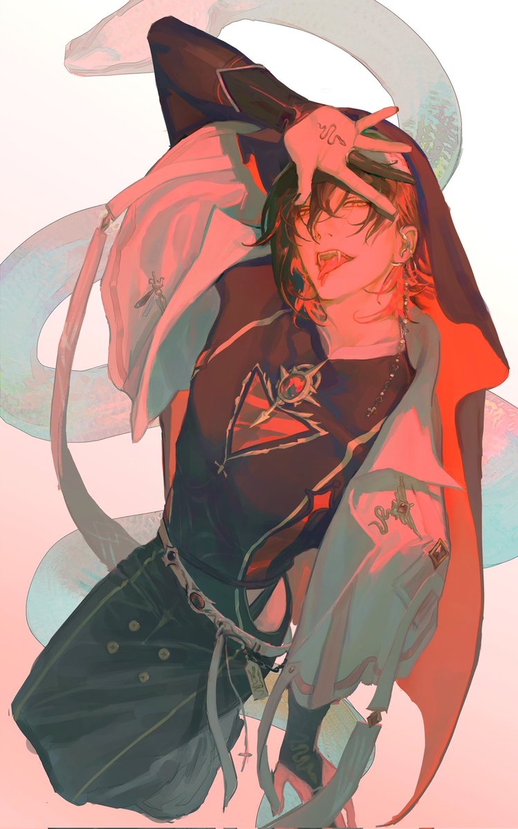 画个分舌八云🐍 #八云 #新世界狂欢