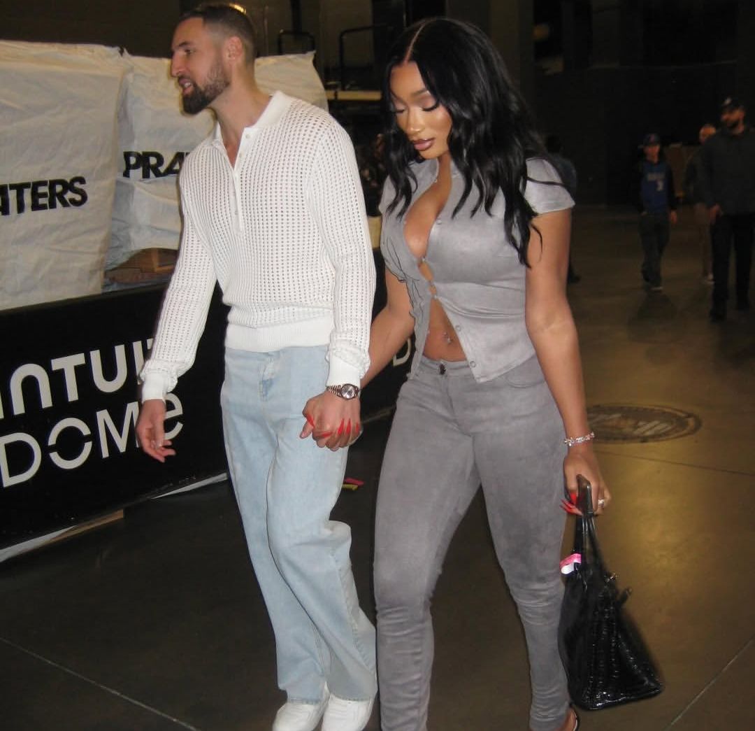 Standing4Megan's tweet image. Just posted by Klay on IG😍😍

OMFFGG he changed the name of his boat after her 🥹🥹🥹🥰🥰💕💕 This seals the deal! 💍 
Megan Jovon Ruth Pete Thompson