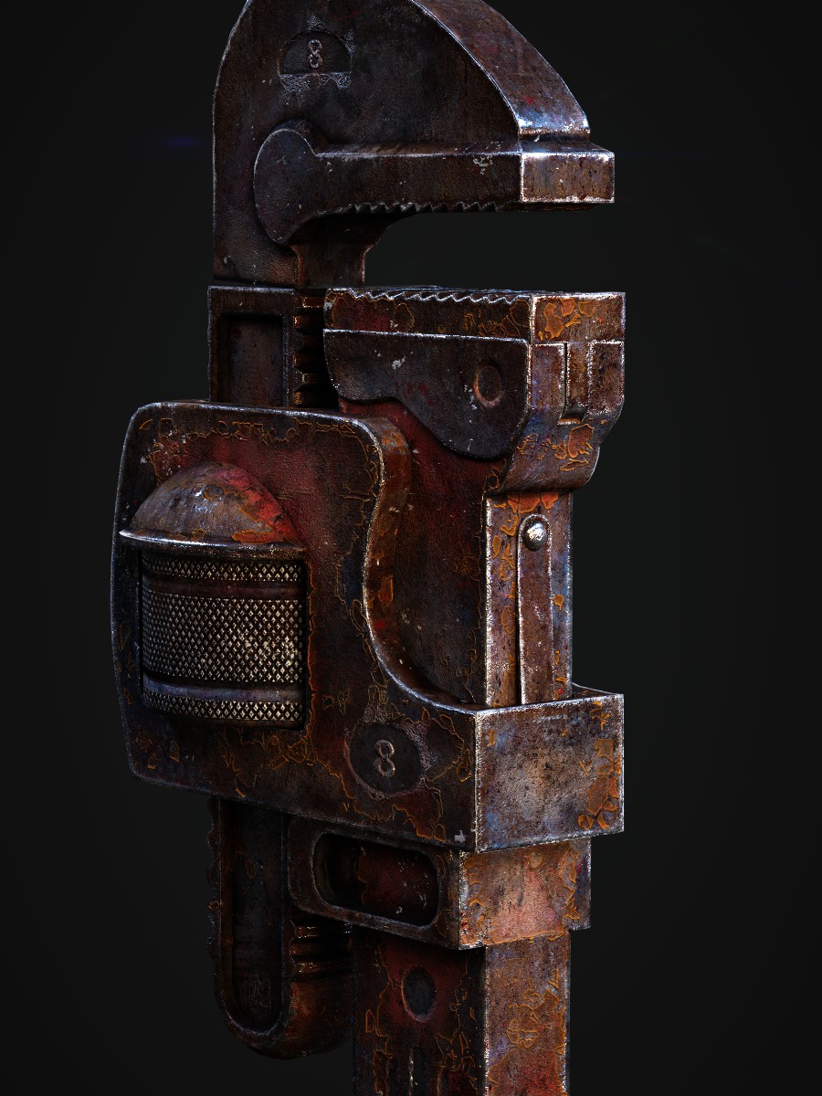 AlexParr_CGD's tweet image. Textured wrench 3D render and wireframe

#3dart #3D #gamedevelopment #game #Art #MAYA #substance #texture #design #Wrench #cgd #digitalart #lowpoly  #3DModel #3dmodeling