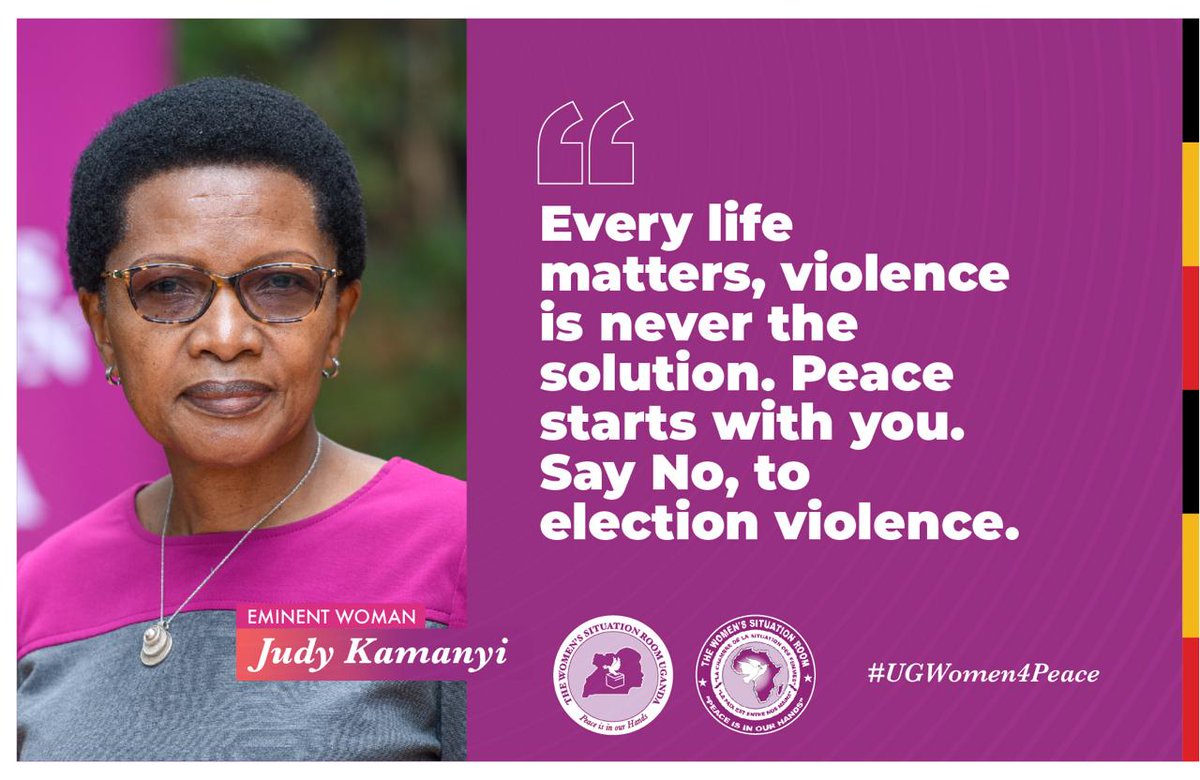 The right to freely choose our leaders is fundamental. Election violence threatens the very foundations of our democratic process. We must adhere to the democratic principles enshrined in the Constitution and ensure that Uganda remains safe for us to live in after the 2026