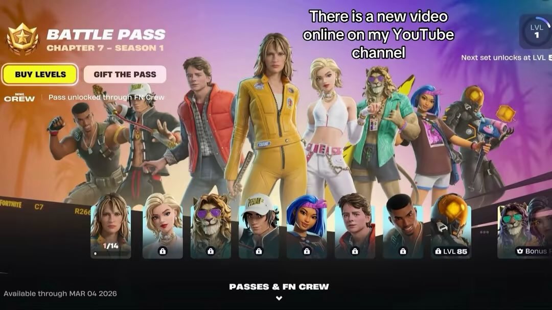 JK_00WasHereX_X's tweet image. #fortnite #chapter7season1 #battlepass #killbill #backtothefuture