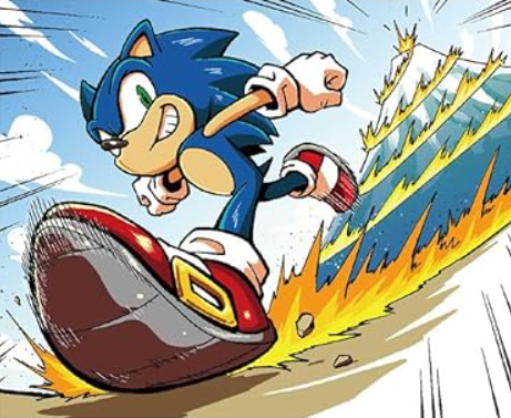 sugarcunty's tweet image. omg cute new art from &quot;survival japanese with sonic the hedgehog&quot; book amazon.co.jp/dp/404607177X