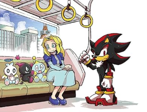 sugarcunty's tweet image. omg cute new art from &quot;survival japanese with sonic the hedgehog&quot; book amazon.co.jp/dp/404607177X
