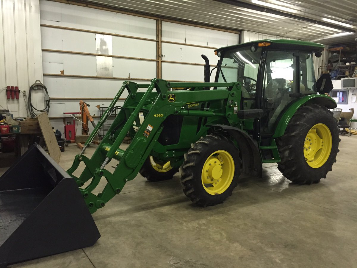 My little John Deere 5085 finally needed a new battery.  Old strong box dated June of 2013.  Pretty good life on that one!