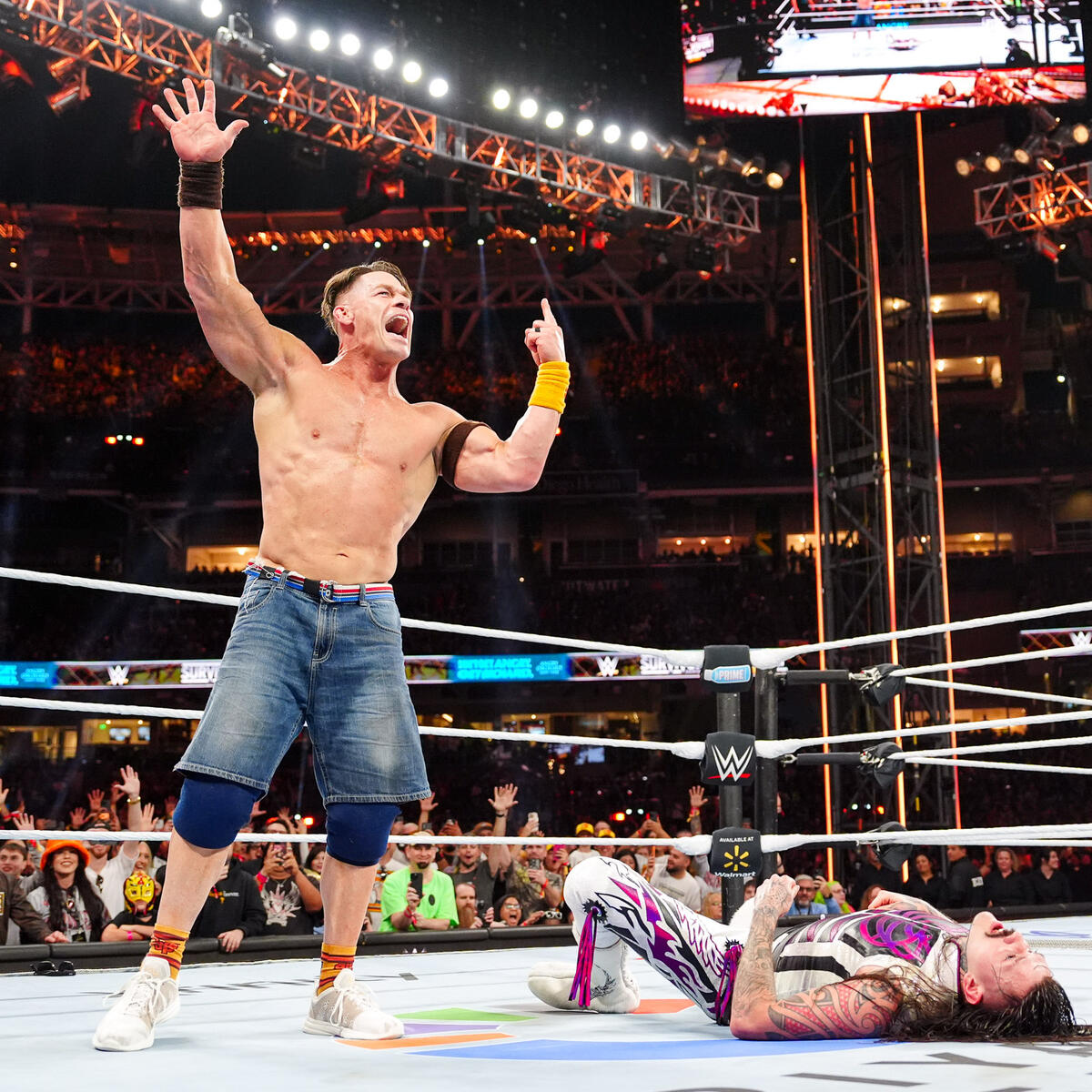 Hugo_703's tweet image. #AndNew #IntercontinentalChampion @DomMysterio35 with whole the #JudgmentDay involved @YaOnlyLivvOnce included #SurvivorSeries: #WarGames
one date remains for the #GOAT... @JohnCena on 13th December at #SNME #SaturdayNightMainEvent