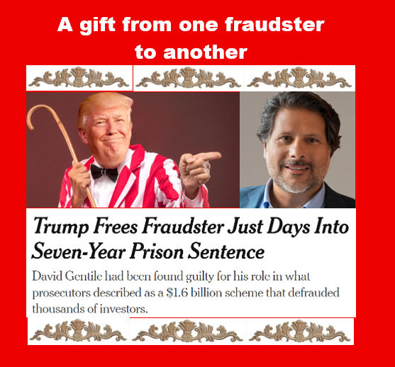 bennel62's tweet image. #Thecompanyhekeeps #Fraudster #DonaldTrump bonds with fraudster David Gentile keep on digging @kenvogel  paulsnewsline.blogspot.com/2025/11/the-co…