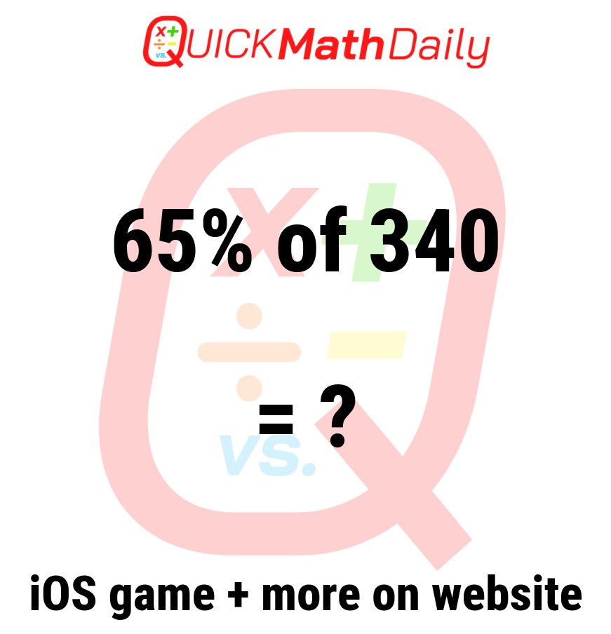 QuickMathDaily's tweet image. 🔍 Can You Outsmart This Math Problem? 🧠 

Prove It By Commenting Below!👇

See more on QuickMathDaily.com 👀 ✅