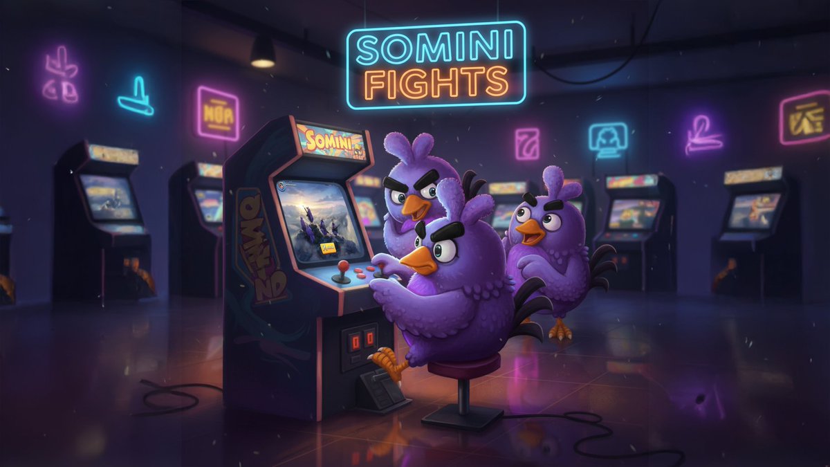 Somini Fights is almost here… 👀

Who’s ready to play first? 🎮

Being built on <a href="/Somnia_Network/">Somnia</a> 💜
