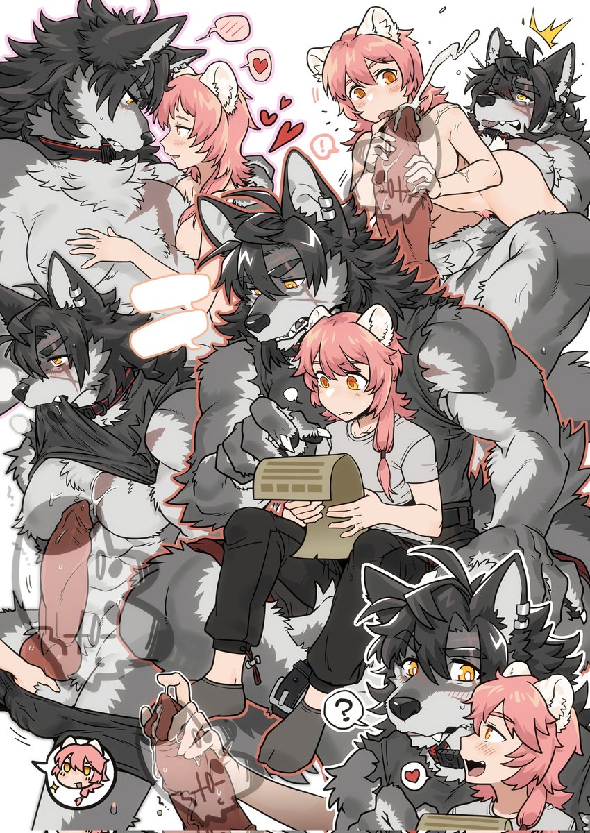 是锐总的稿件（薄码版）
画得很爽，感谢约稿。。。！扶她我吃我吃😋😋