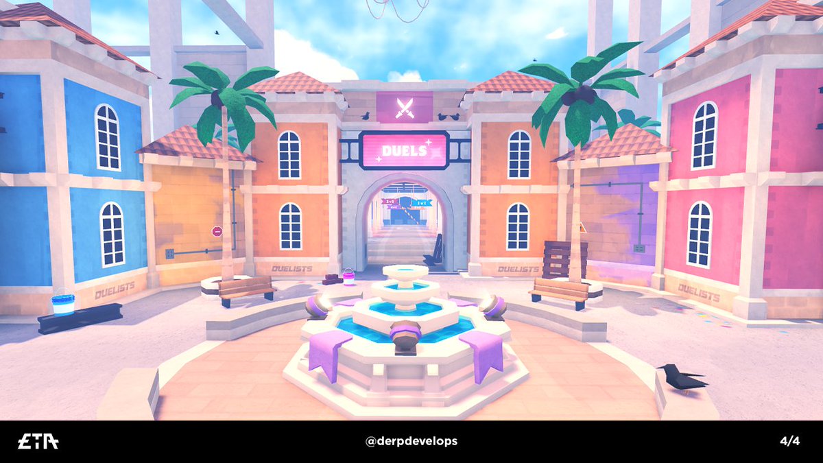 derpdevelops's tweet image. (august 2025) Duelists — Lobby (ver. 1)
[ #Roblox | #RobloxDev | #IndieDev ]