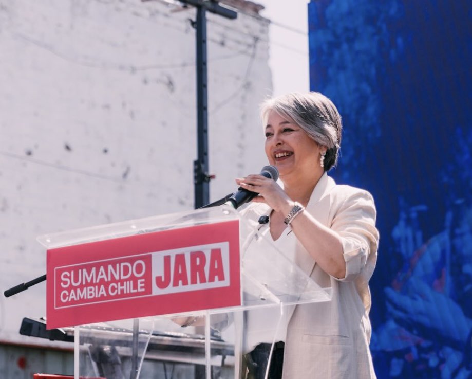 #EstoyConJara #JaraPresidenta 
Vamos sumando 1+1 en apoyo a nuestra candidata! ❤️ 
VOTA 2 — ¡JEANNETTE JARA PRESIDENTA! 🇨🇱✌🏻
<a href="/jeannette_jara/">Jeannette Jara Román</a>